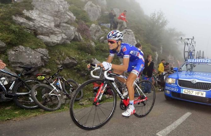 Kenny Elissonde (FDJ) was an impressive winner on the Angliru.