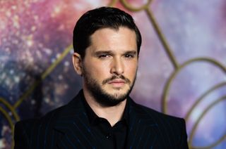 Game of Thrones star Kit Harington at the Eternals premiere.