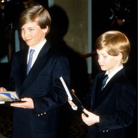 Prince William and Prince Harry visit Great Ormand Street Hospital for Children in 1992
