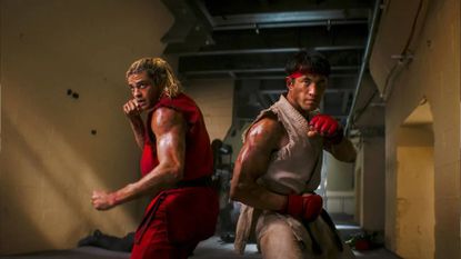 Ken Masters and Ryu in the Street Fighter movie