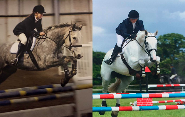 &ldquo;This is Diamond Purdy, the best horse ever &mdash; she teaches kids to ride then jumps round 1.10m courses. She has gone from dark grey to nearly white at nearly 16-years-old&rdquo; &mdash; Katie Marshall