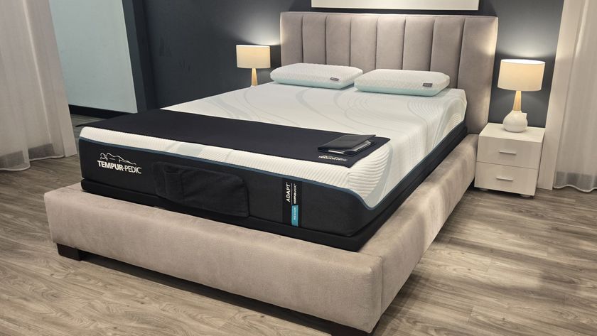 The new Tempur-Adapt mattress in medium on display at the Tempur-Pedic retail store in Warrington, PA