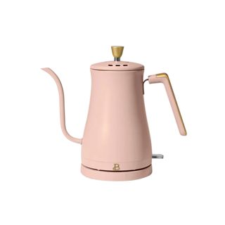 Pink electric tea kettle