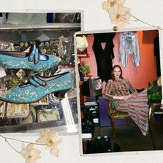 Brynn Jones in her vintage store