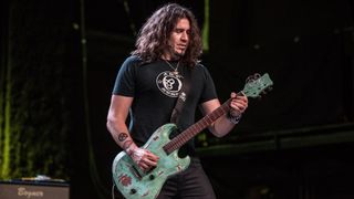 Phil X performs at the Adopt The Arts: Benefit Concert And Auction For Music And Arts Programs In LAUSD Schools at The Fonda Theatre on May 12, 2016 in Los Angeles, California