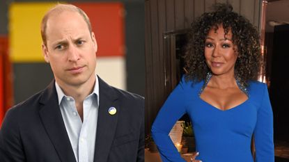 Prince William and Mel B