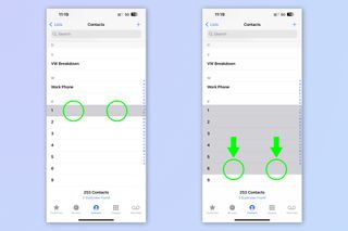 A screenshot showing how to use the hidden iOS Gestures