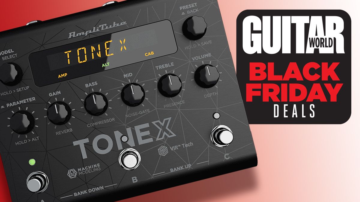 Bag 100 monstrous metal tones completely FREE this Black Friday when you buy a Tonex amp modeler pedal