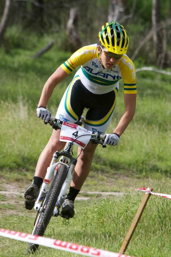 Rowena Fry in action