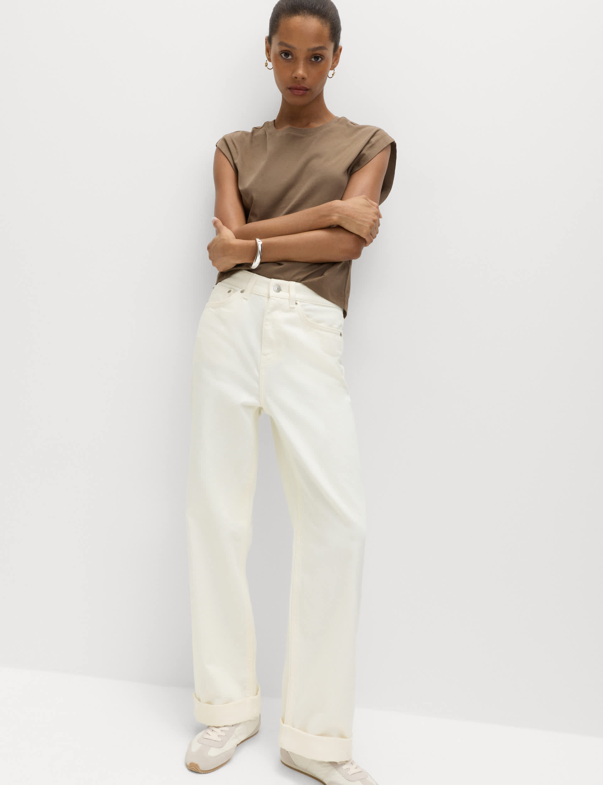 Boyfriend Mid Rise Ankle Grazer Jeans