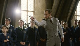 Jude Law as Albus Dumbledore in Crimes of Grindelwald