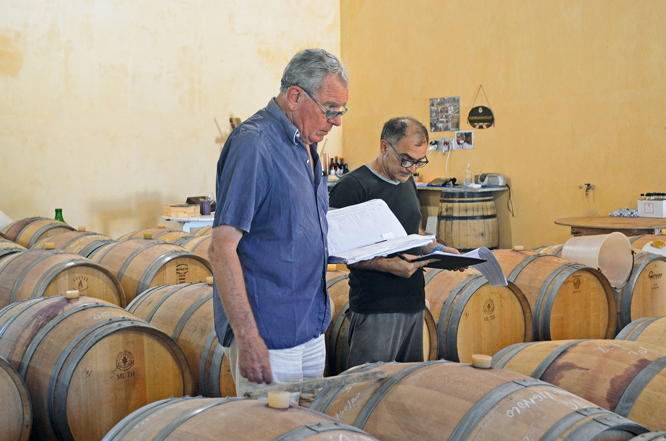 Peter Vinding-Diers with Vincenzo Spinavaria