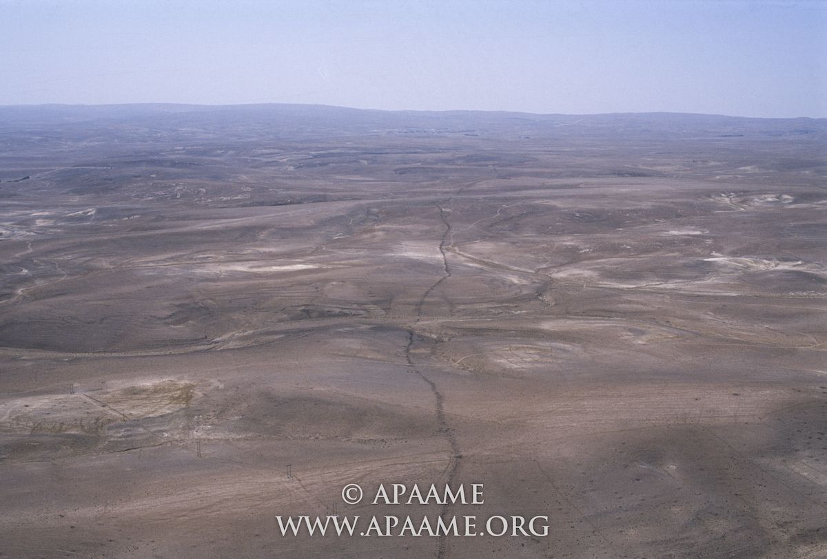 Using aerial photography, archaeologists in Jordan have mapped a ruined wall known today as the &quot;Khatt Shebib.&quot;