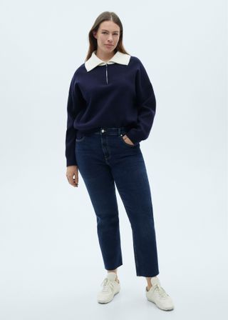 Sienna Flared Cropped Jeans from Mango