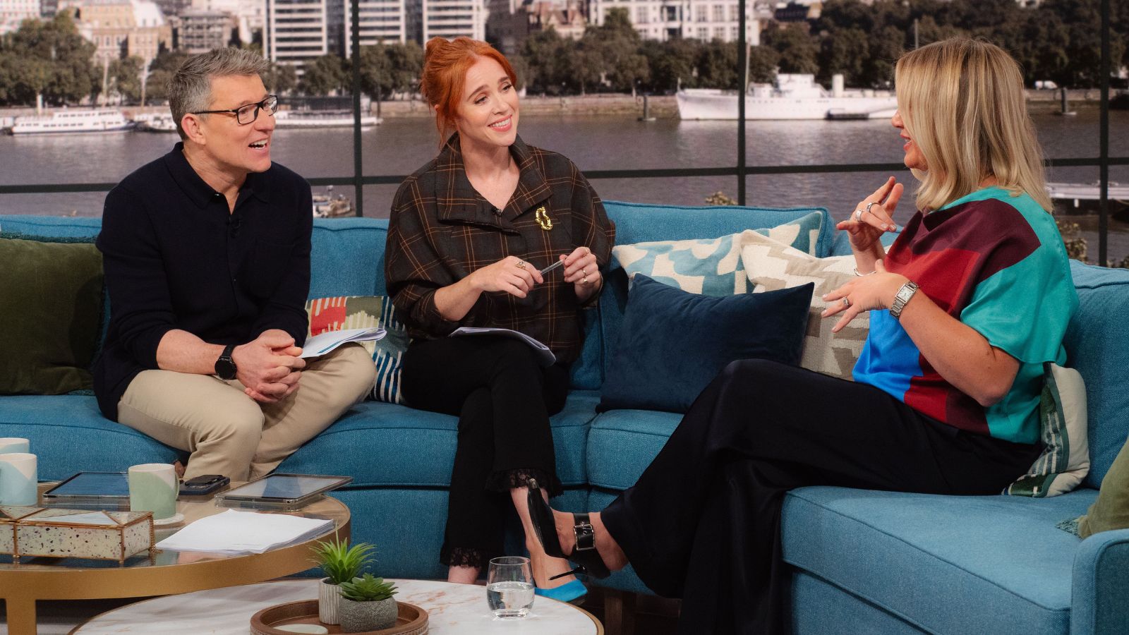 'This Morning' TV show, London, UK Ben Shephard, Angela Scanlon, Jenna Meek By Ken McKayITVShutterstock People Angela Scanlon, Ben Shephard, Jenna Meek