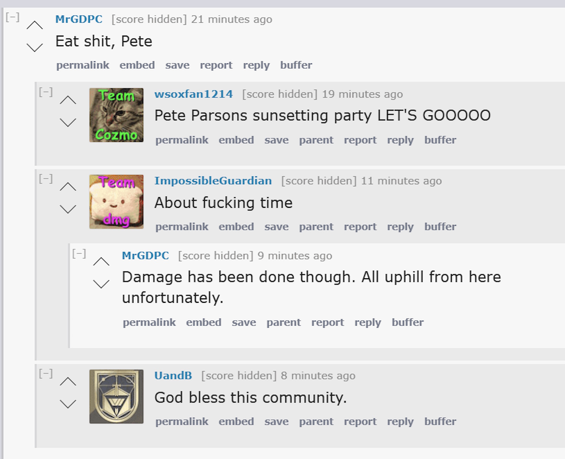 Destiny 2 players react to Pete Parsons' resignation