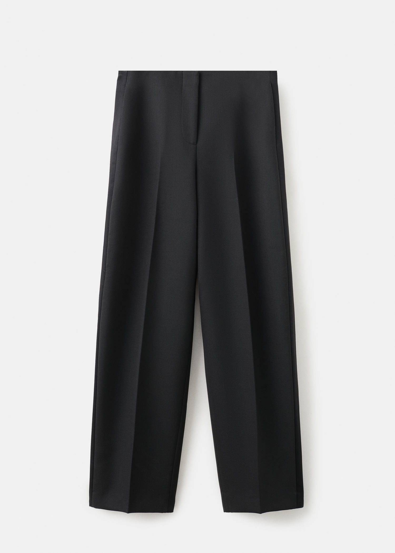 Wool-Blend Suit Pants - Women | Mango Usa