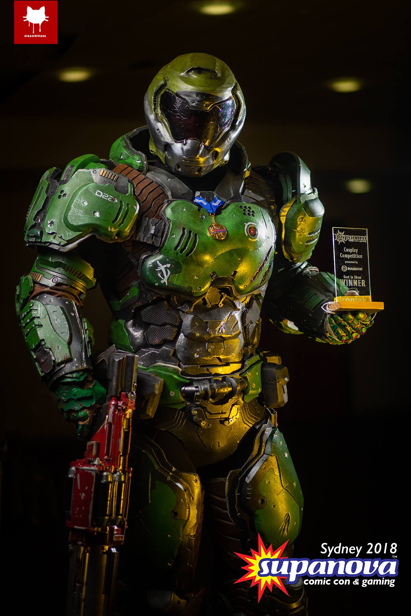 Meet the man inside this incredible Doom cosplay | PC Gamer