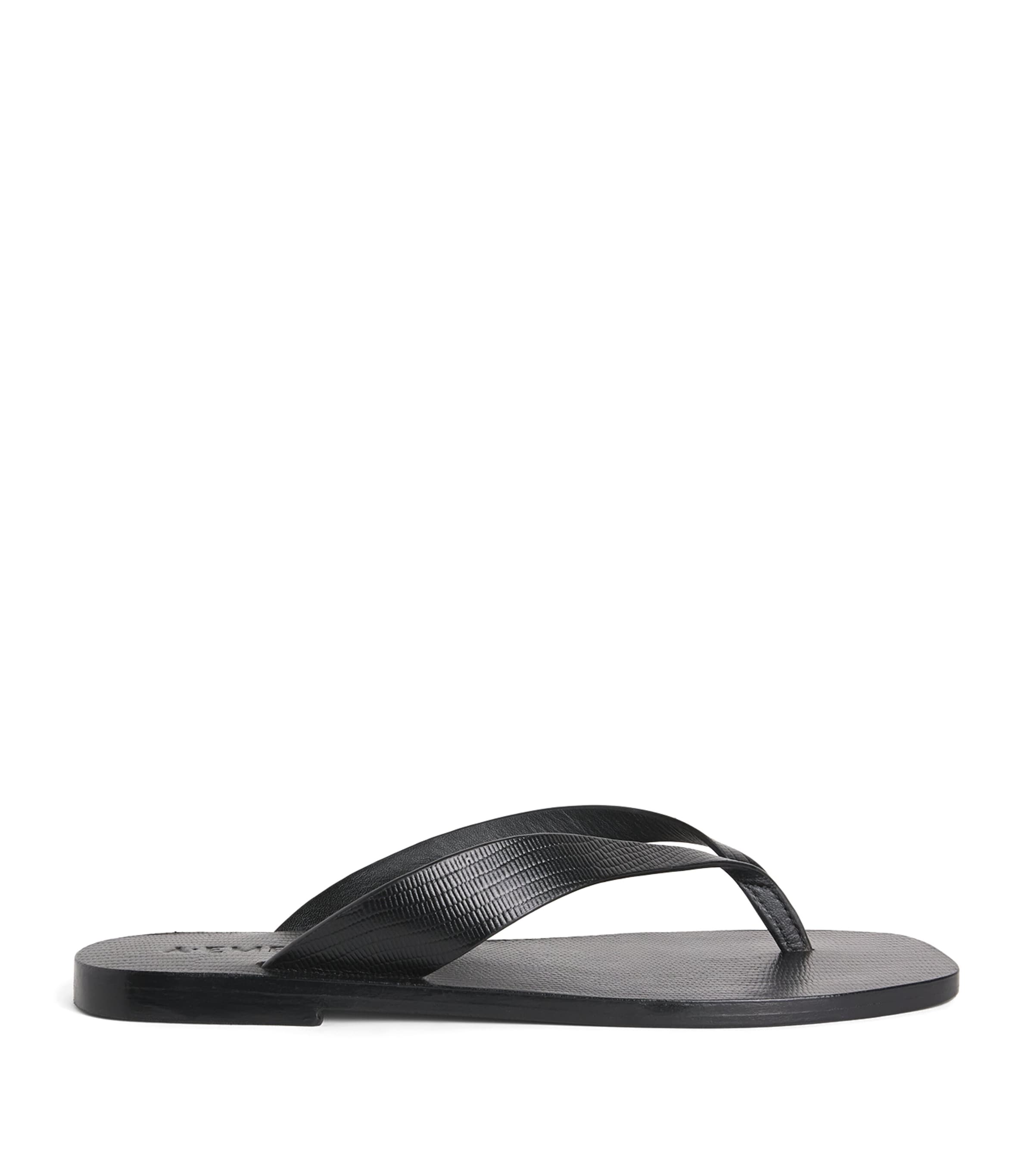 A.emery Leather Kinto Flip Flops