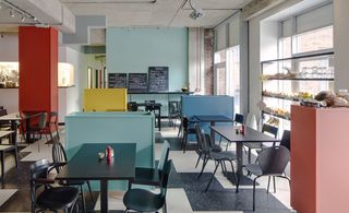 canteen inspired eatery in London's ever-cool Hackney