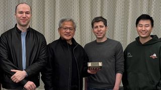 DGX Spark gets Jensen hand-delivered 