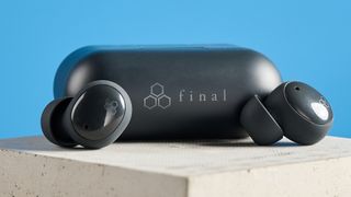 A pair of Final ZE500 for ASMR earbuds