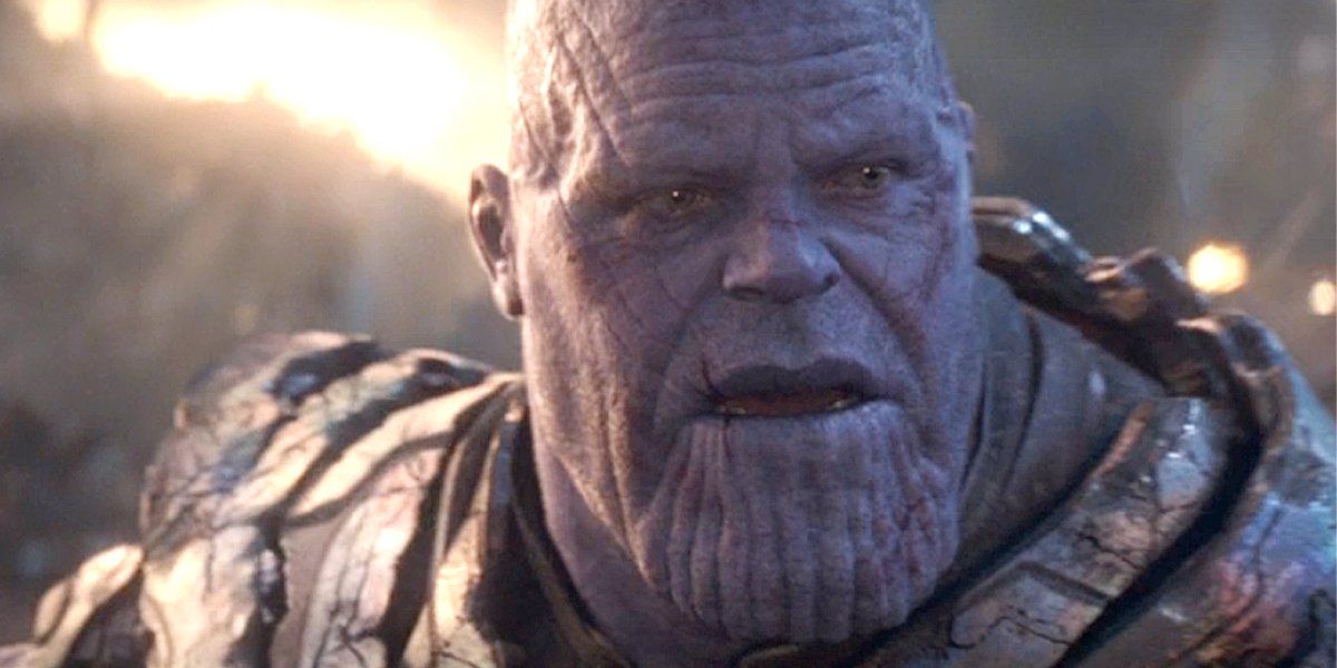 Thanos looks shocked Avengers: Endgame Marvel Studios