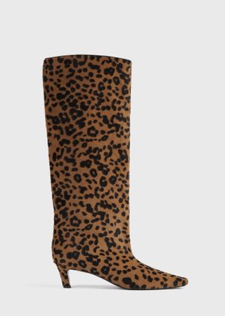 The Wide Shaft Boot Leopard