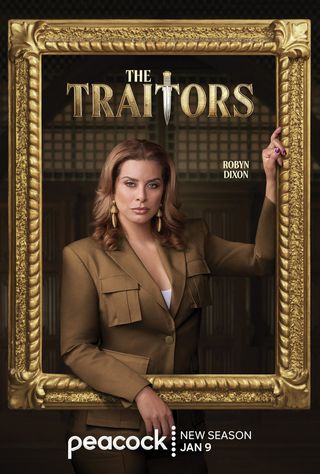 Portrait of Robyn Dixon from 'The Traitors' season 3.