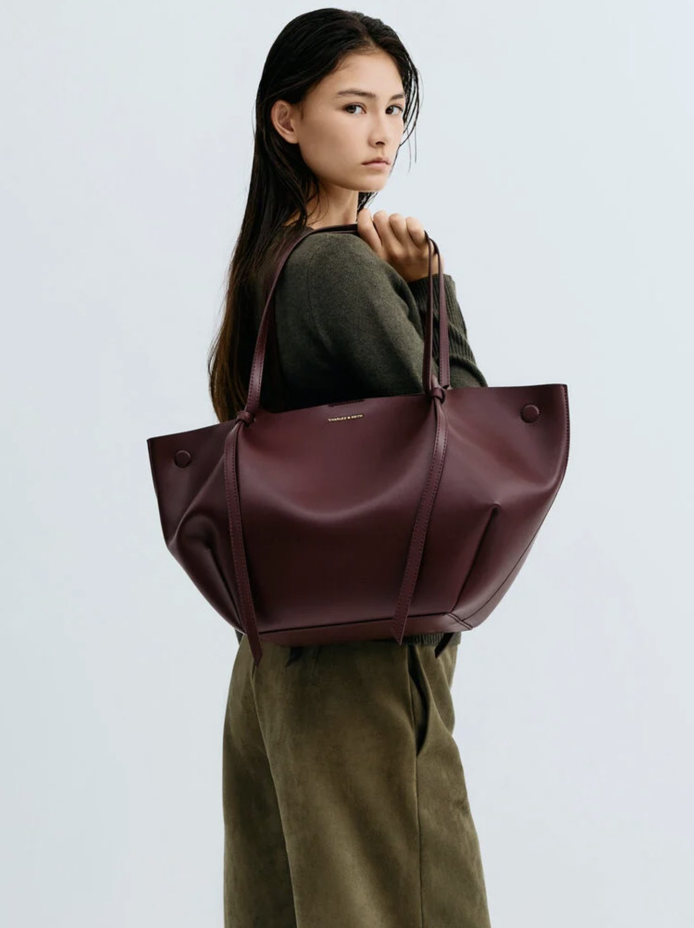 Charles &amp;amp; Keith, Xl Calla Tote Bag