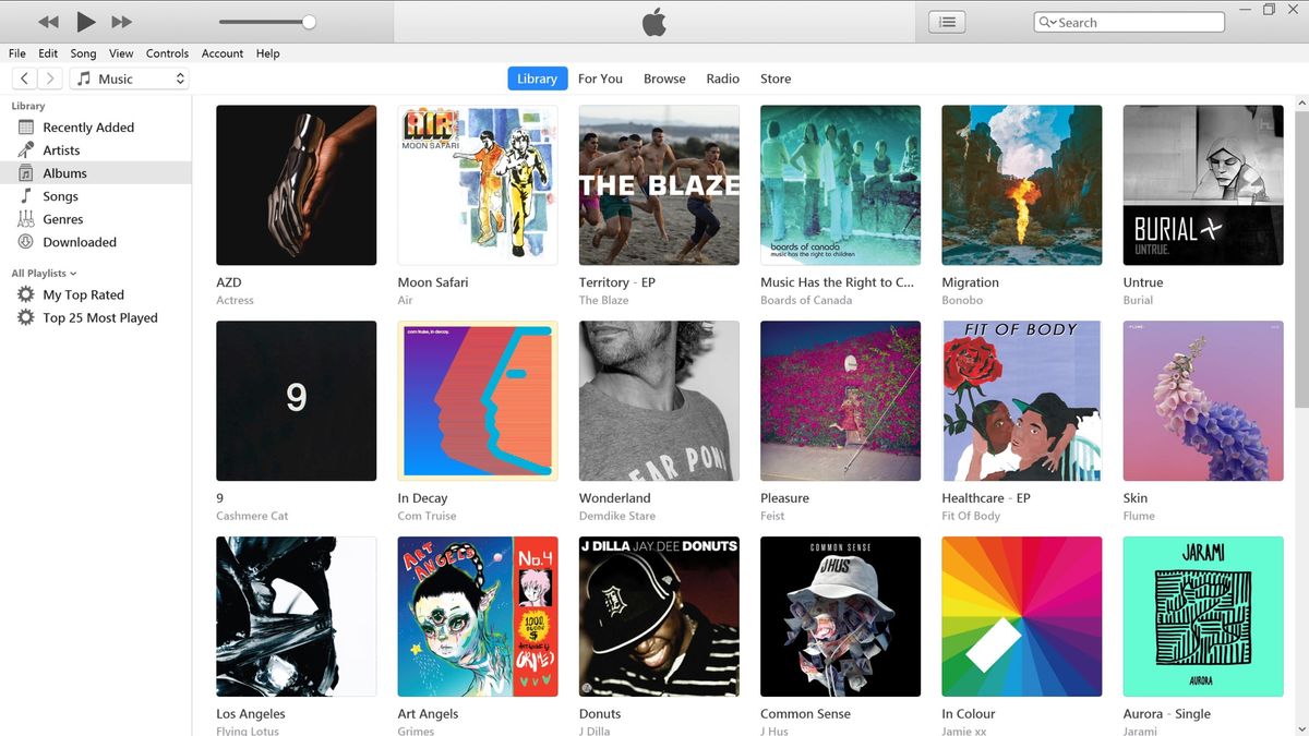 apple itunes home page