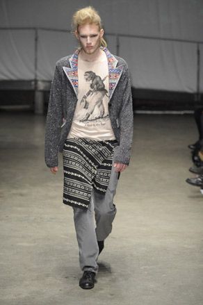 Last week's London Fashion Week show was Corre's second collection for the fledgling brand