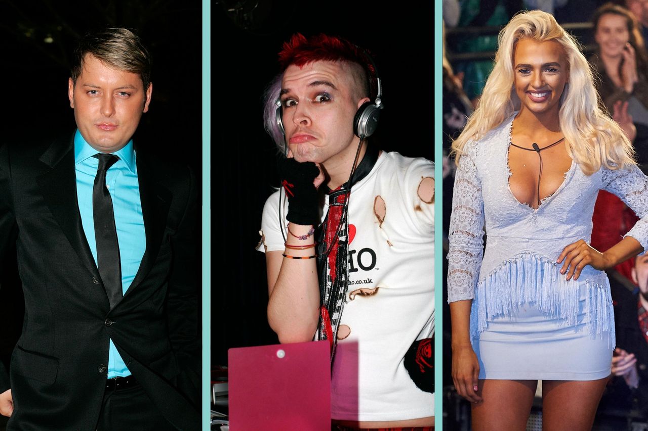 Big Brother winners Brian Dowling, Pete Bennett, and Isabelle Warburton