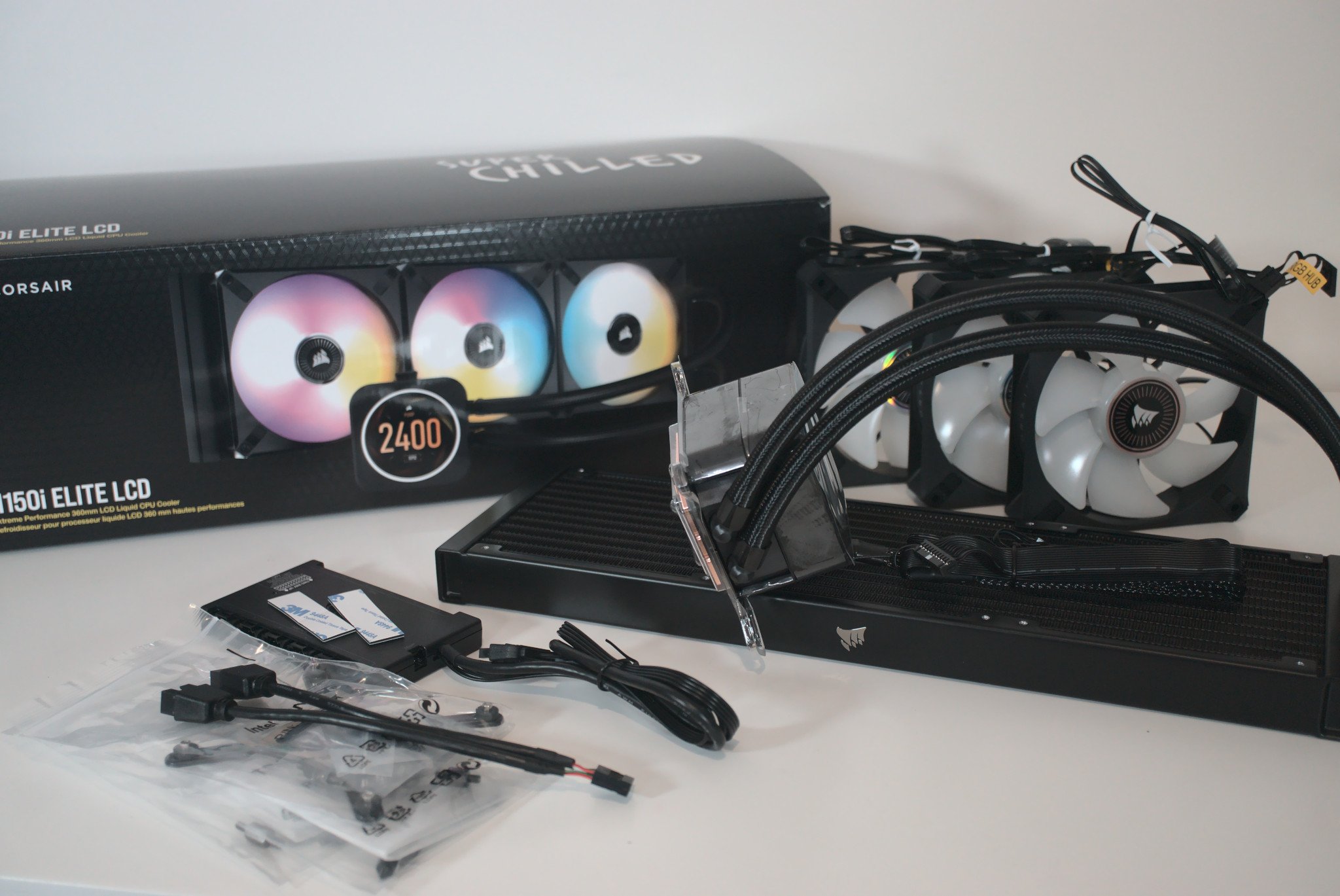 Corsair H150i Elite LCD review: Excellent cooling performance with
