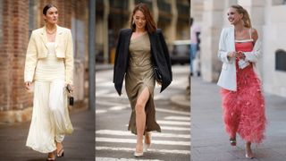 What to wear over a cocktail dress
