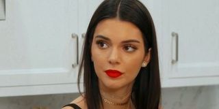 Kendall Jenner lingerie on Keeping Up with the Kardashians