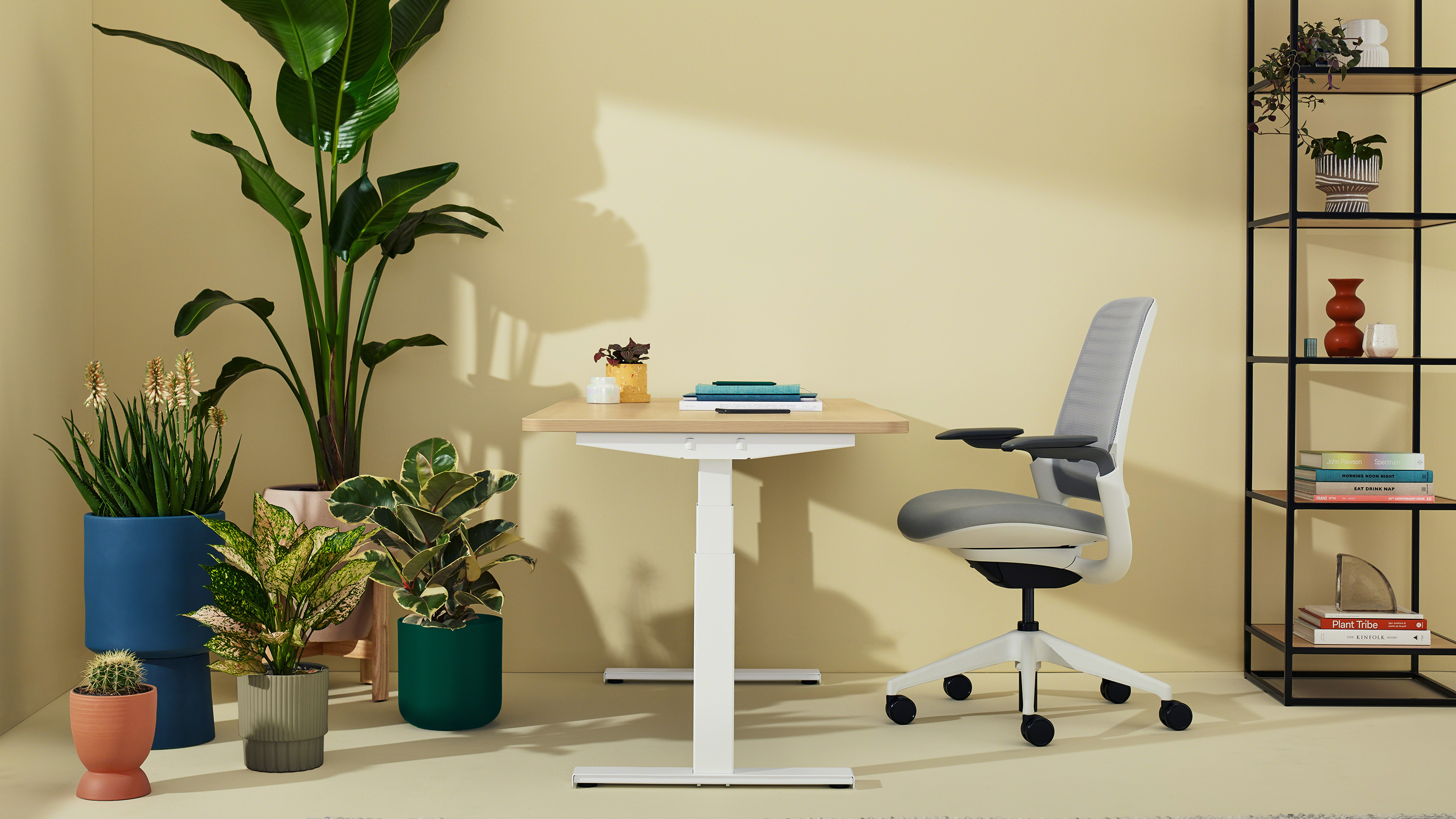 steelcase стол с подъемным механизмом