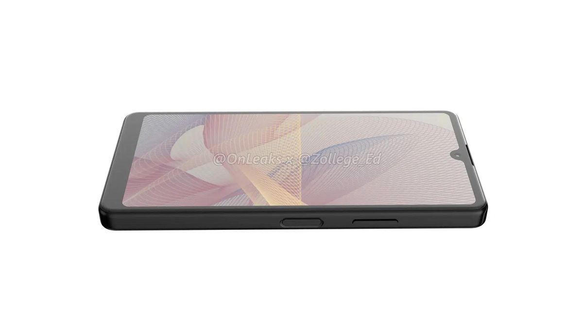 Sony Xperia Ace 3 right side showing the power button