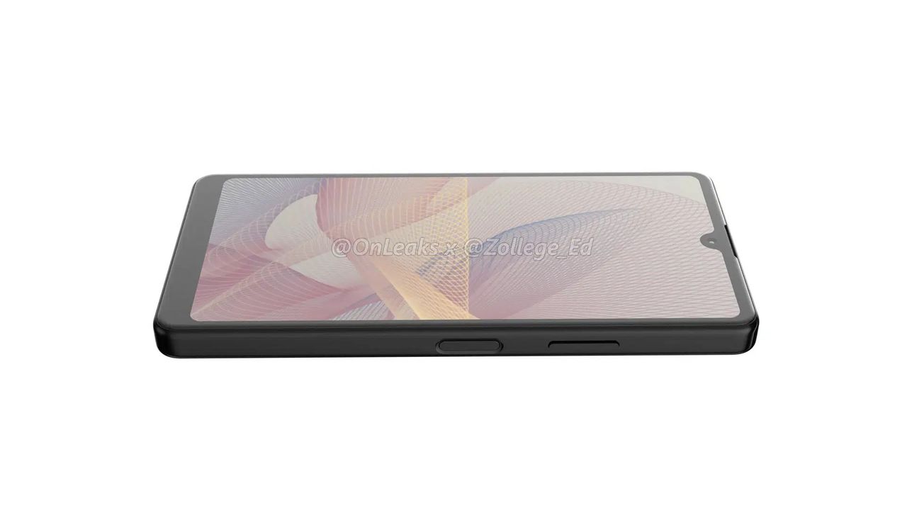 Sony Xperia Ace 3 right side showing the power button