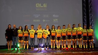 Ale Cipollini 2018 team in Verona