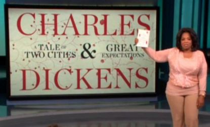 Oprah admitted to never having read any Charles Dickens but said it was something she always wanted to do over the holidays.