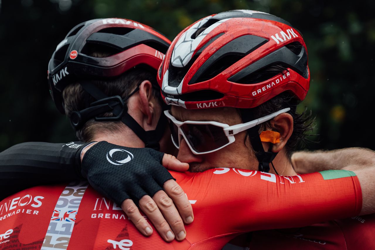 Geraint Thomas at the Tour of Britain