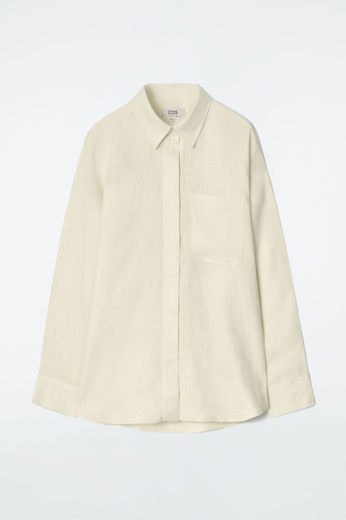 Oversized Linen Shirt