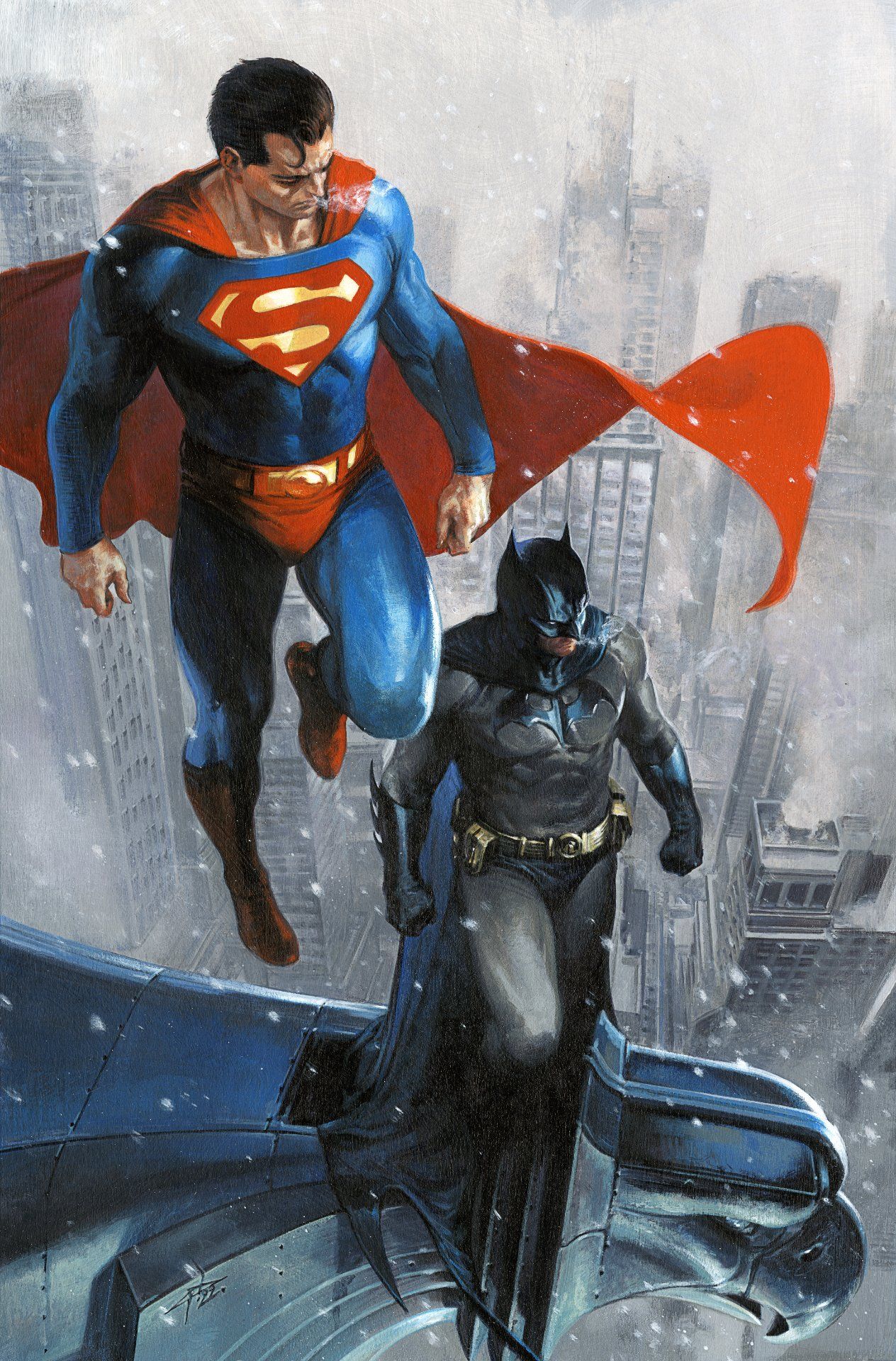 Action Comics #1050 variant cover by Gabriele Dell'Otto