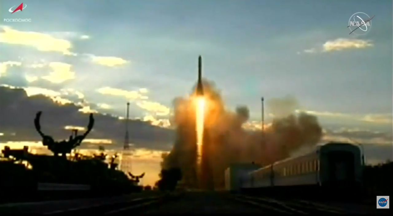 A Russian Soyuz rocket carrying an uncrewed Progress cargo spacecraft packed with supplies blasted off from Kazakhstan on July 23, 2020.