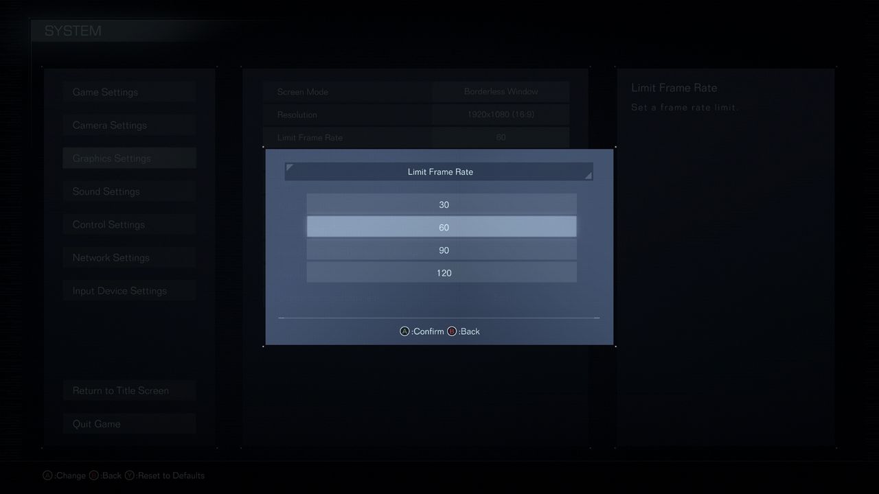 Armored Core 6 graphics options