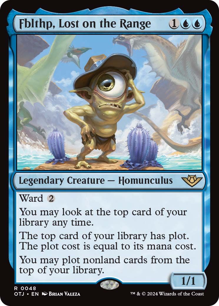 Fblthp Lost on the Range card MTG Outlaws