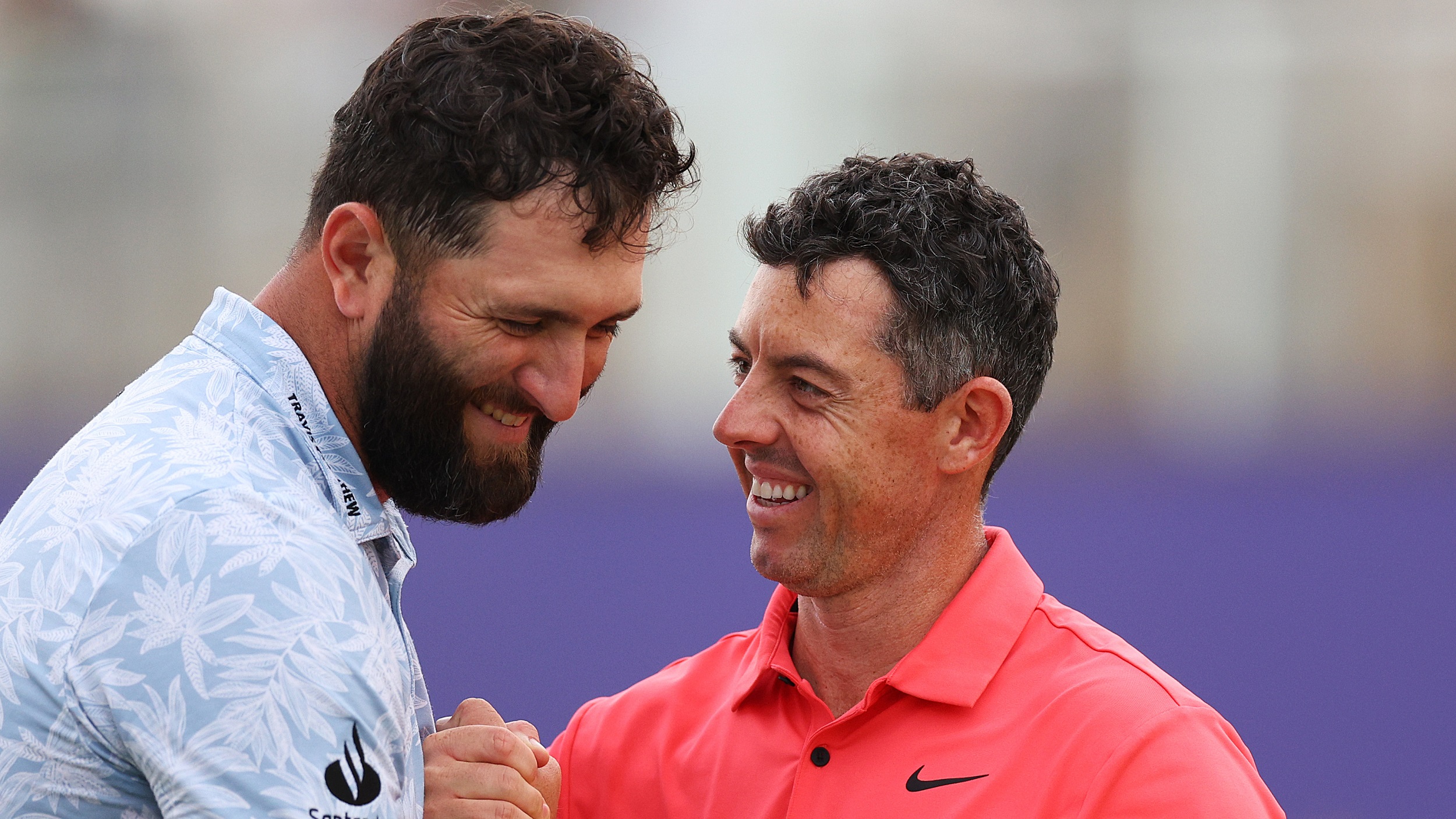 Jon Rahm and Rory McIlroy