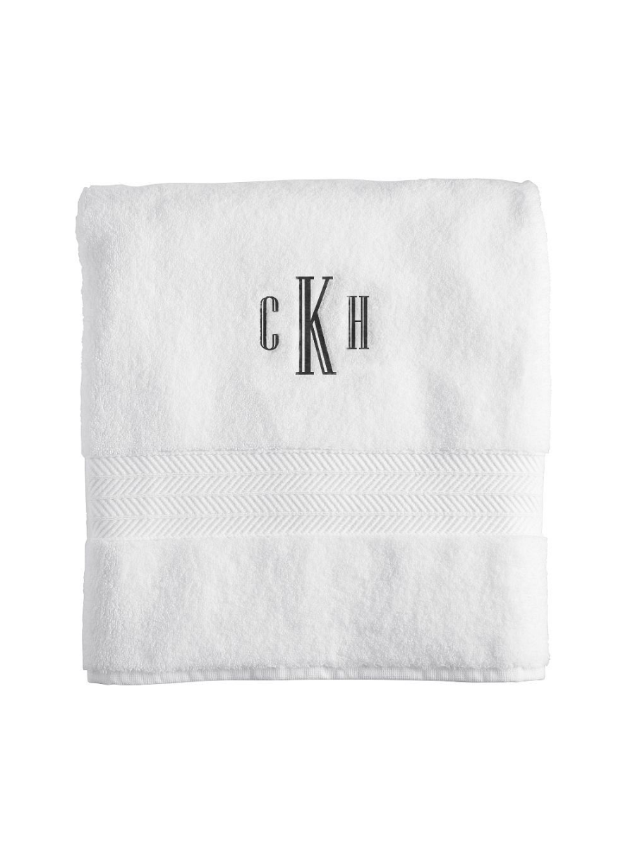 Organic Cotton Mosaic Bath Towel
