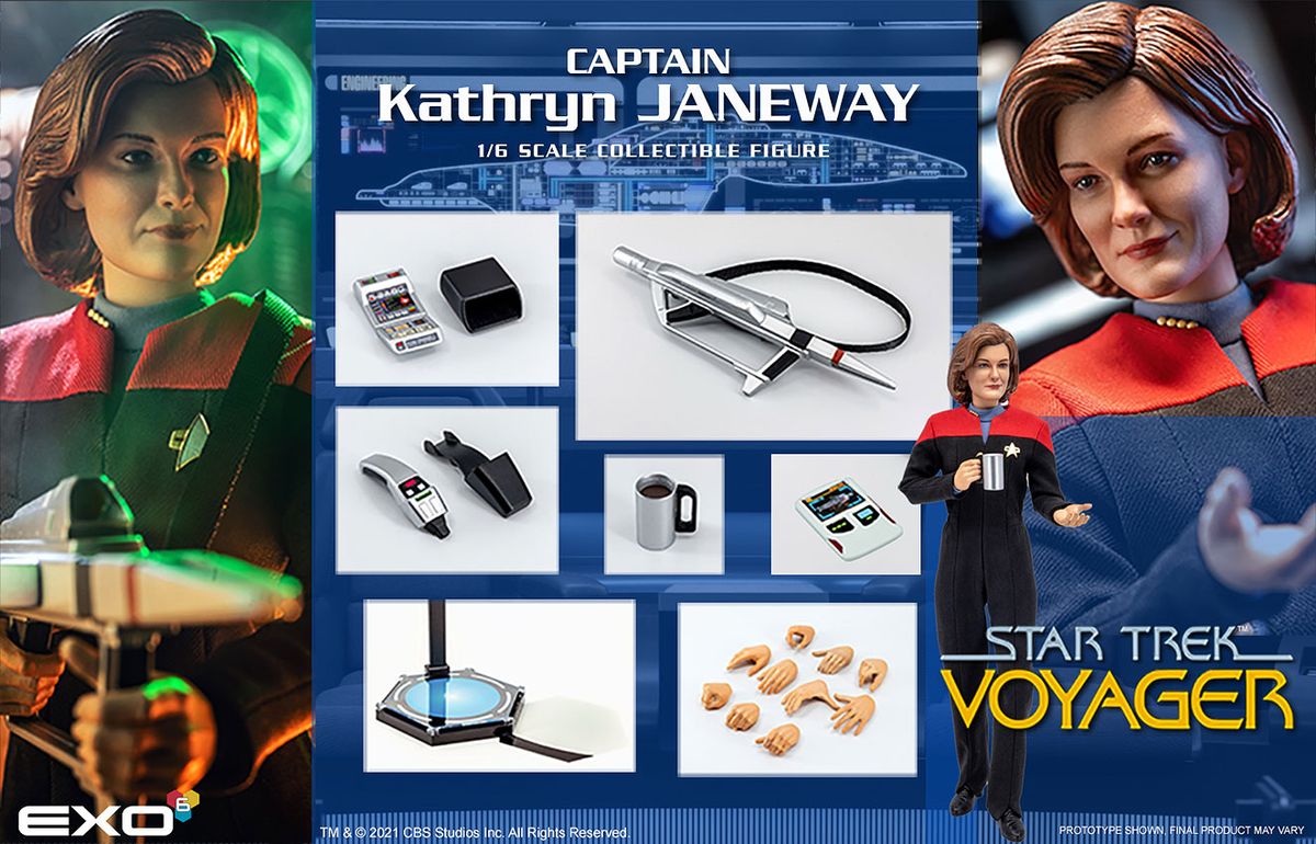 Figure of Captain Kathryn Janeway